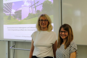 Foto von Prof. Insa Melle und Dr. Justine Stang-Rabrig