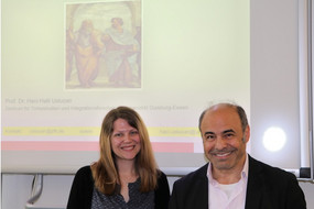 Foto von Dr. Justine Stang-Rabrig und Prof. Haci-Halil Uslucan
