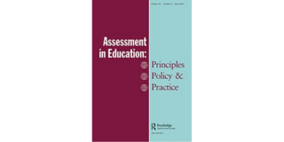 Assessment in Education Cover des Journals "Assessment in Education: Principles Policy & Practice"