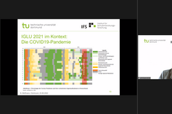 7. Dortmunder Symposium McElvany Screenshot der Präsentation von der IGLU-Studie mit Prof. Dr. Nele McElvany