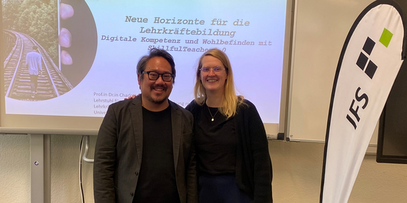 Foto von Dr. Sittipan Yotyodying und Prof. Dr. Charlott Rubach