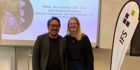 Foto von Dr. Sittipan Yotyodying und Prof. Dr. Charlott Rubach