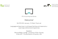 Screenshot der Titelfolie zur IFS-Virtual Keynote Series