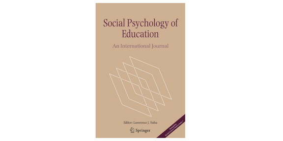 Beiges Buchcover der Publikation Social Psychology of Education