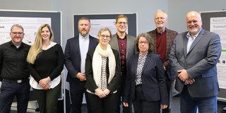 Gruppenfoto der Mitglieder des wissenschaftlichen Beirats und der Professor*innen des IFS
