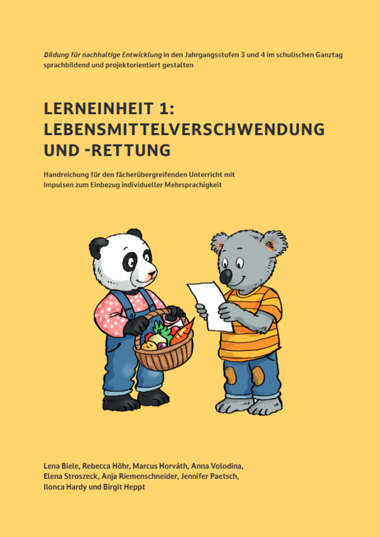 Abbildung eines Pandas und Koalas für eine Lerneinheit KoPa