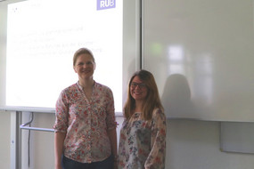 Foto von Prof. Dr. Eva Belke und Dr. Justine Stang-Rabrig