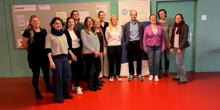 Gruppenfoto der Wissenschaftler*innen beim Netzwerktreffen