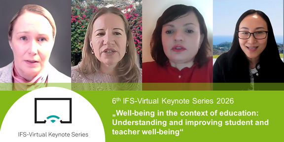 IFS-VKS 2026 Porträtfotos der vier Dozentinnen bei der 6. IFS-VKS 2026