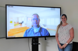 Foto von Dr. Alan Koenig und Dr. Annika Ohle-Peters